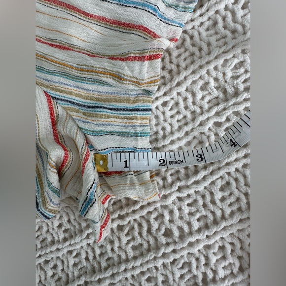 Urban Outfitters Short Sleeved Striped Romper - Picture 3 of 8